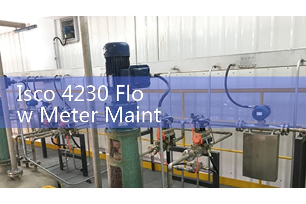 Isco 4230 Flow Meter Maintenance: Clearing internal Air Lines and Calibrating Transducers for High-Solid Slurries